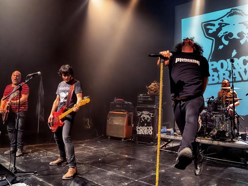 Crónica de Porco Bravo en la sala Niessen, Errenteria 22-04-2022