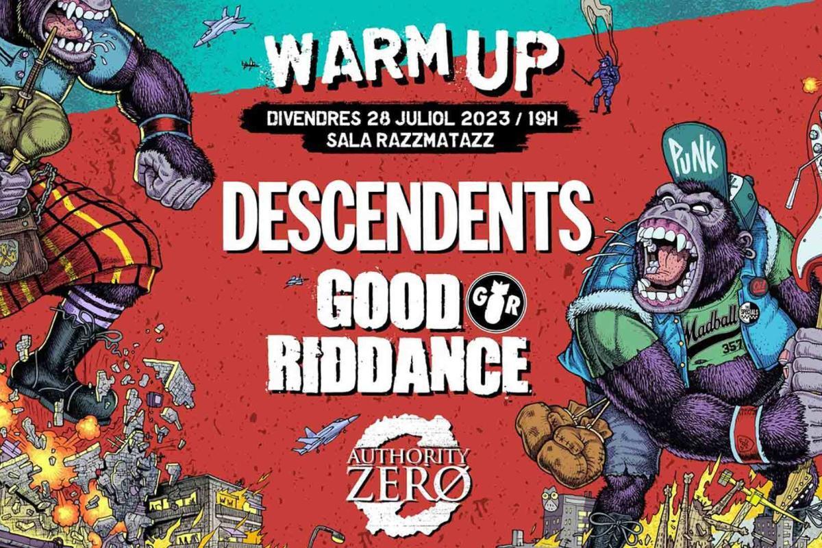 Cartel del Warm Up de la próxima edición del Barna’n’Roll