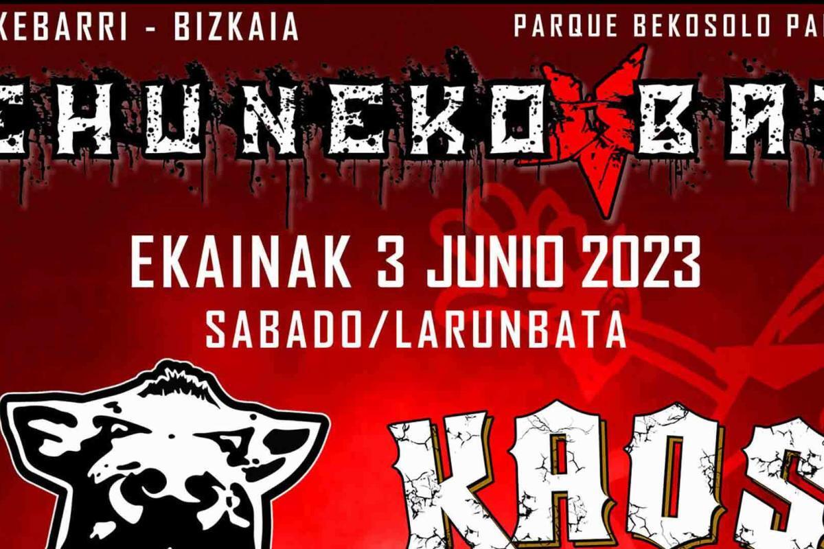Cartel del Ehuneko Bat 2023