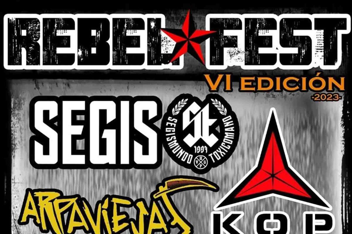 Horarios de la sexta edición del Rebel Fest