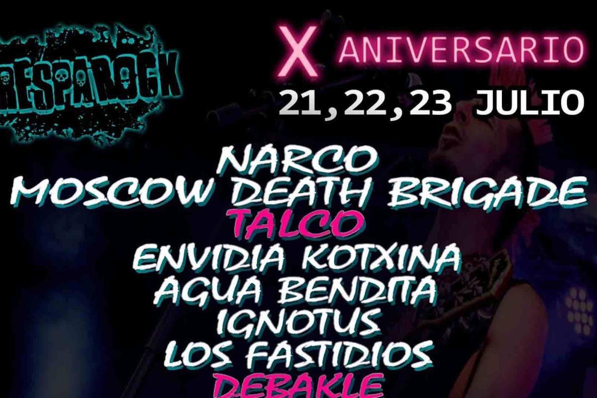 Última tanda de confirmaciones de la décima edición del Tresparock