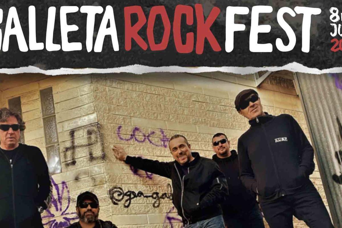 Cartel provisional del Galleta Rock Fest 2023