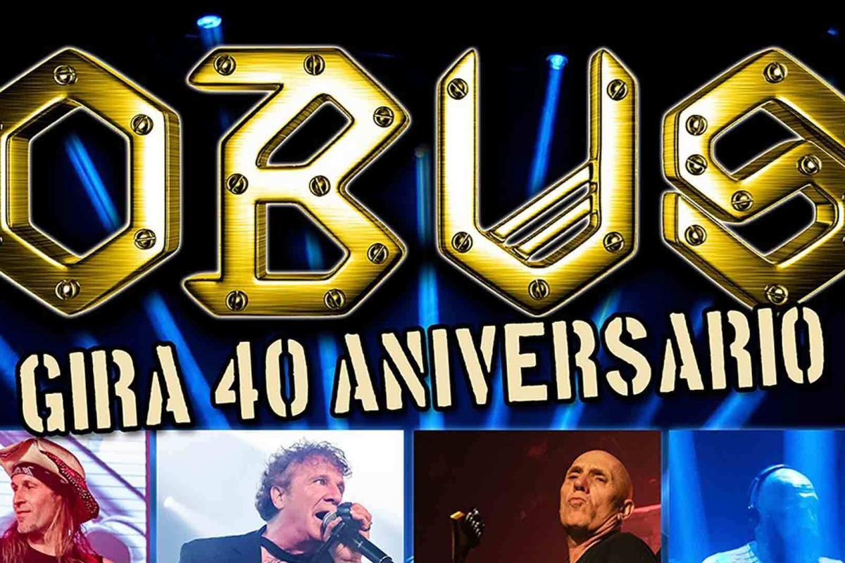 Obús anuncia el concierto fin de gira de su 40 aniversario