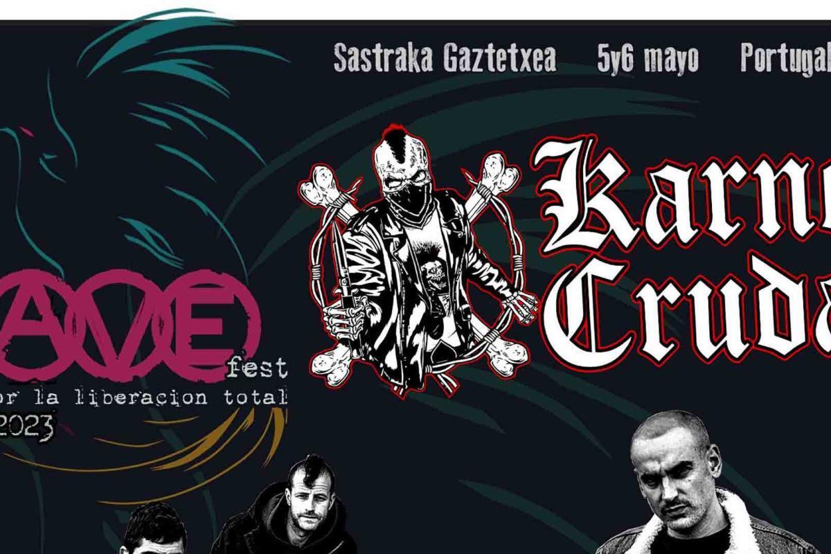 Karne Cruda, segunda confirmación del Ave Fest 2023