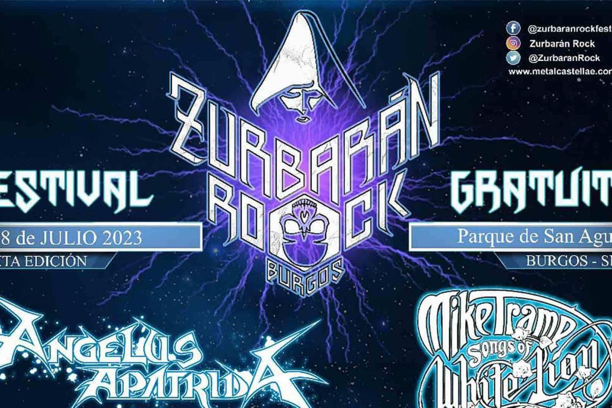 Distribución de bandas por días de la sexta edición del Zurbarán Rock Burgos