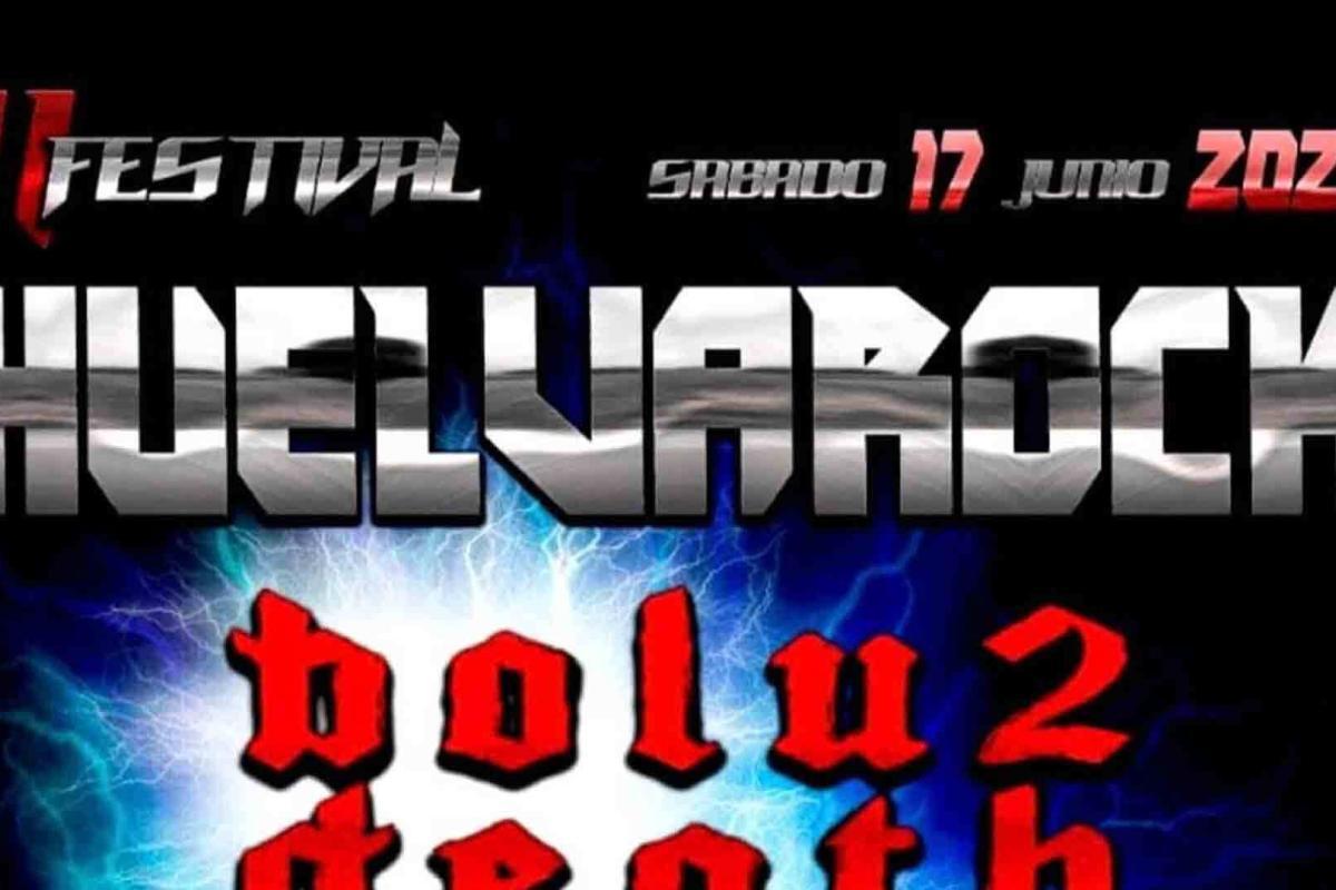 Cartel de la segunda edición del Huelva Rock