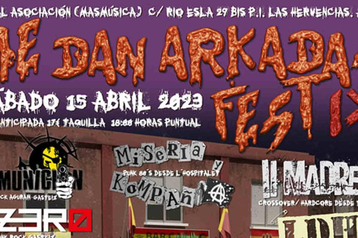 Horarios de la novena edición del Me Dan Arkadas Fest