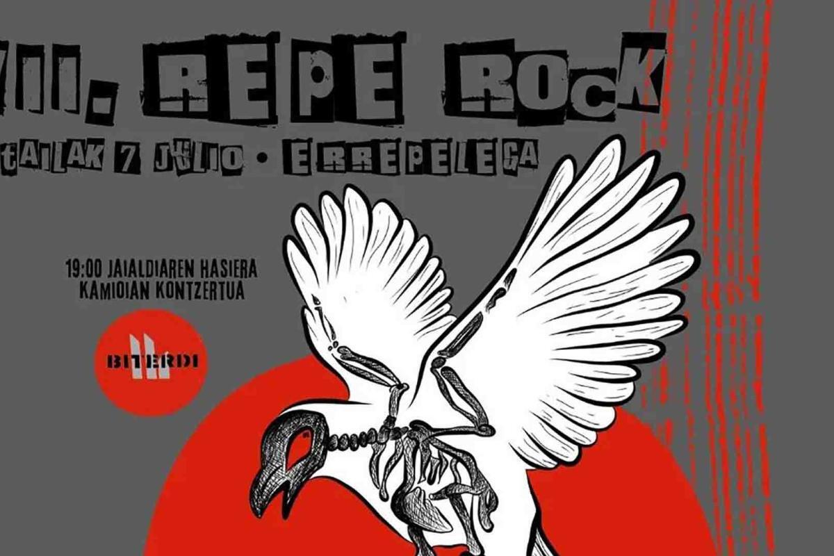 Cartel de la séptima edición del Repe Rock