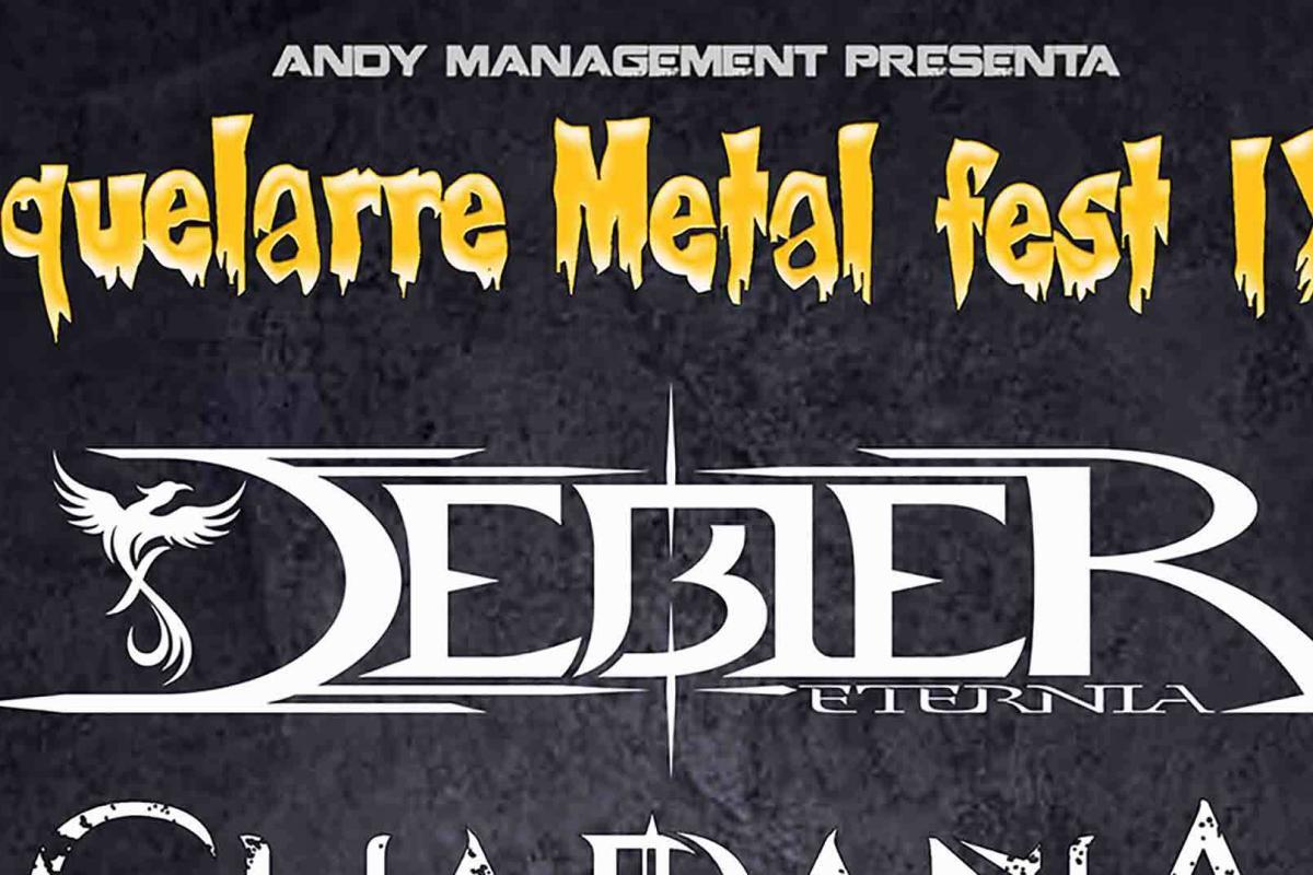 Horarios de la novena edición del Aquelarre Metal Fest
