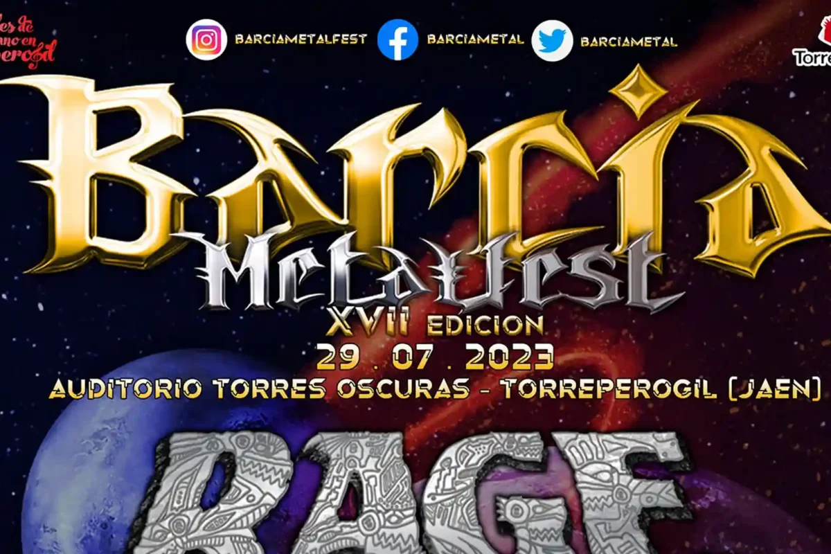 Horarios de la decimoséptima edición del Barcia Metalfest