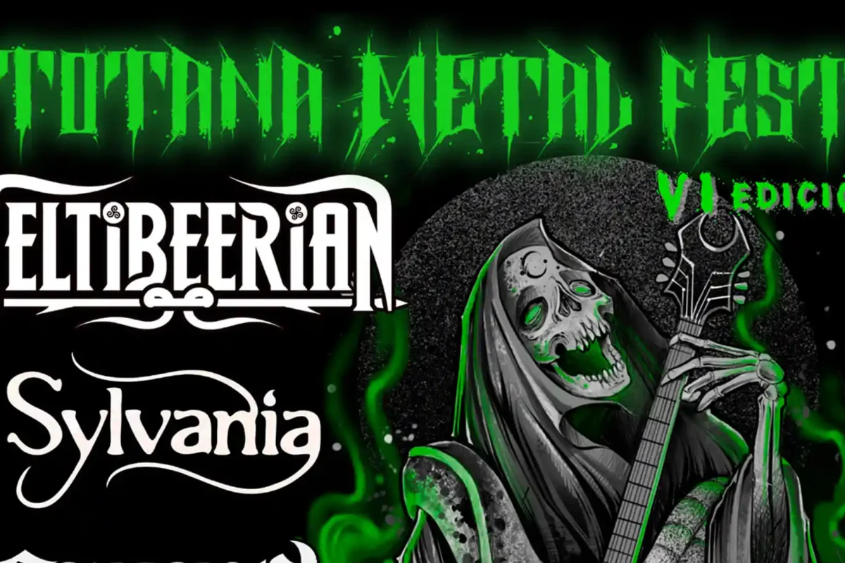 Cartel de la sexta edición del Totana Metal Fest