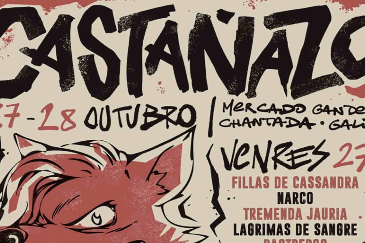 Distribución por días de la próxima edición del Castañazo Rock