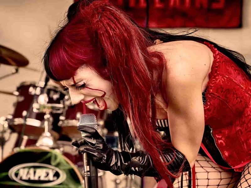 Reportaje fotográfico de 4 Villains en el Jardín de Falerina, Gasteiz 01-07-2023