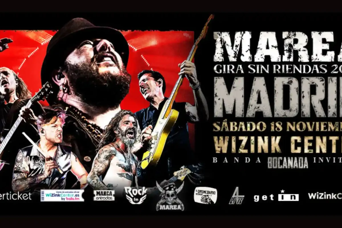 Marea anuncia nueva actuación en Madrid