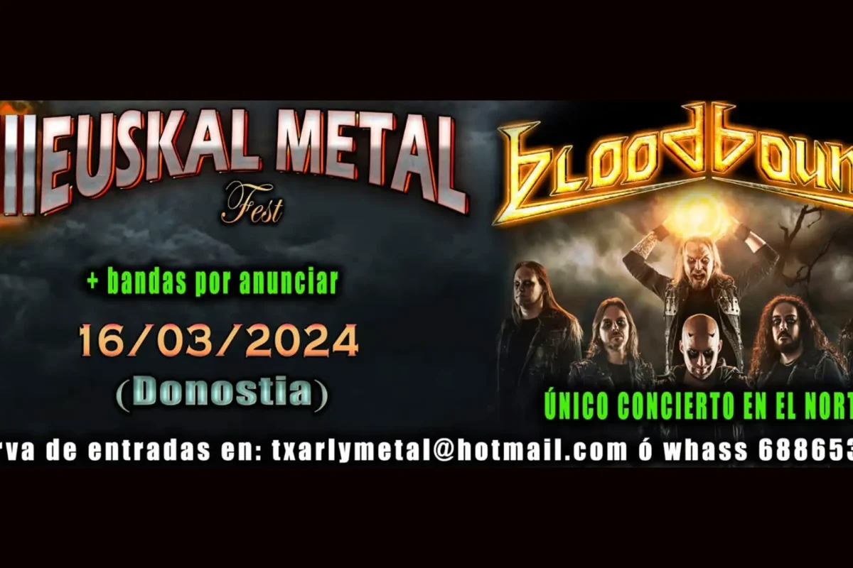 Fecha de la decimotercera edición del Euskal Metal Fest