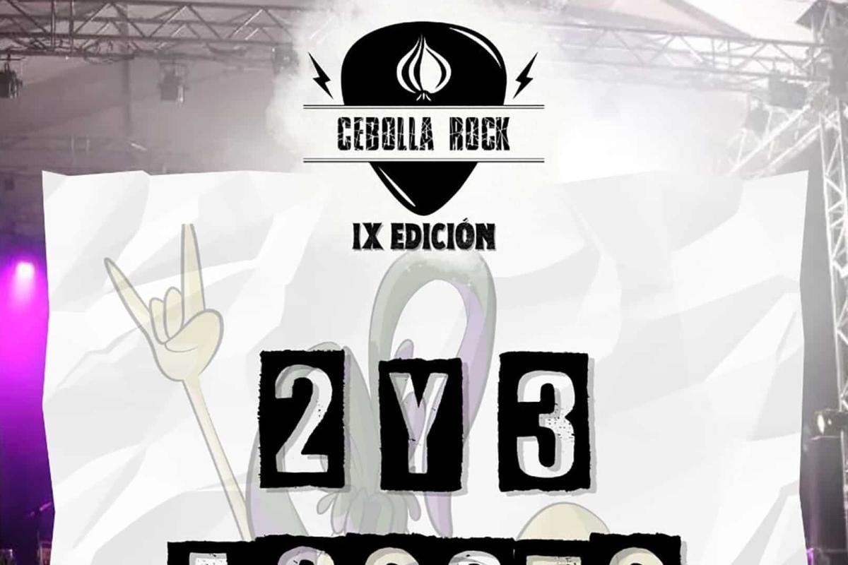 Fechas de la novena edición del Cebolla Rock