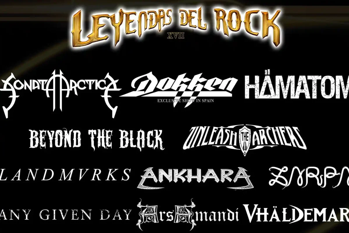 Nueva tanda de confirmaciones para el Leyendas del Rock 2024