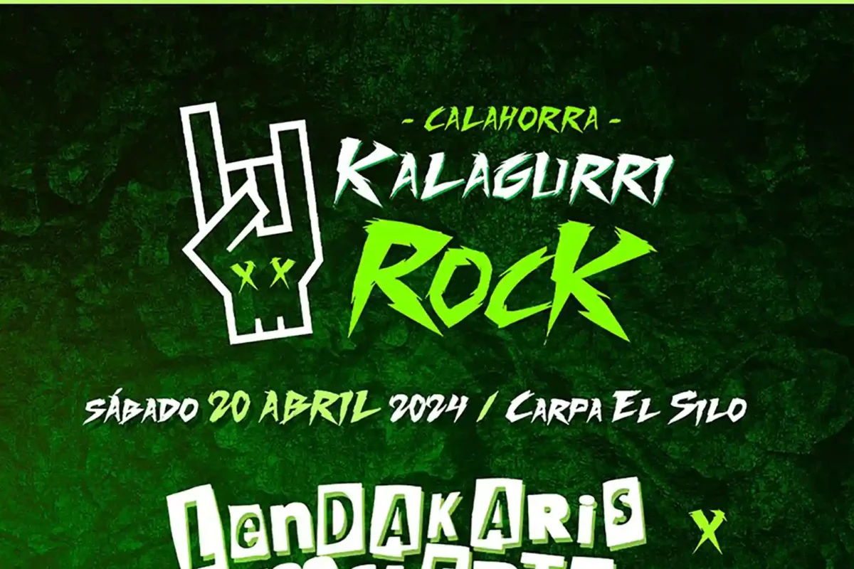 Cartel de la próxima edición del festival Kalagurri Rock
