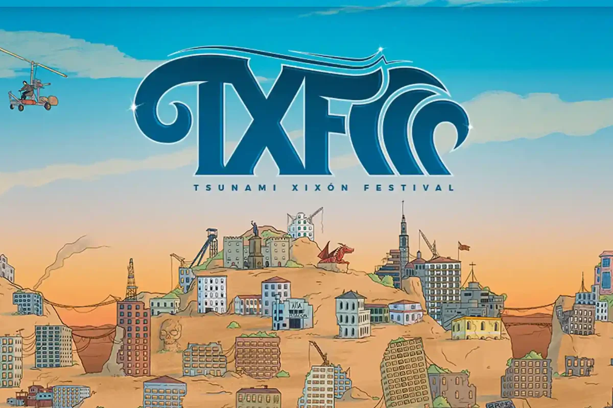 Cartel de la sexta edición del Tsunami Xixón