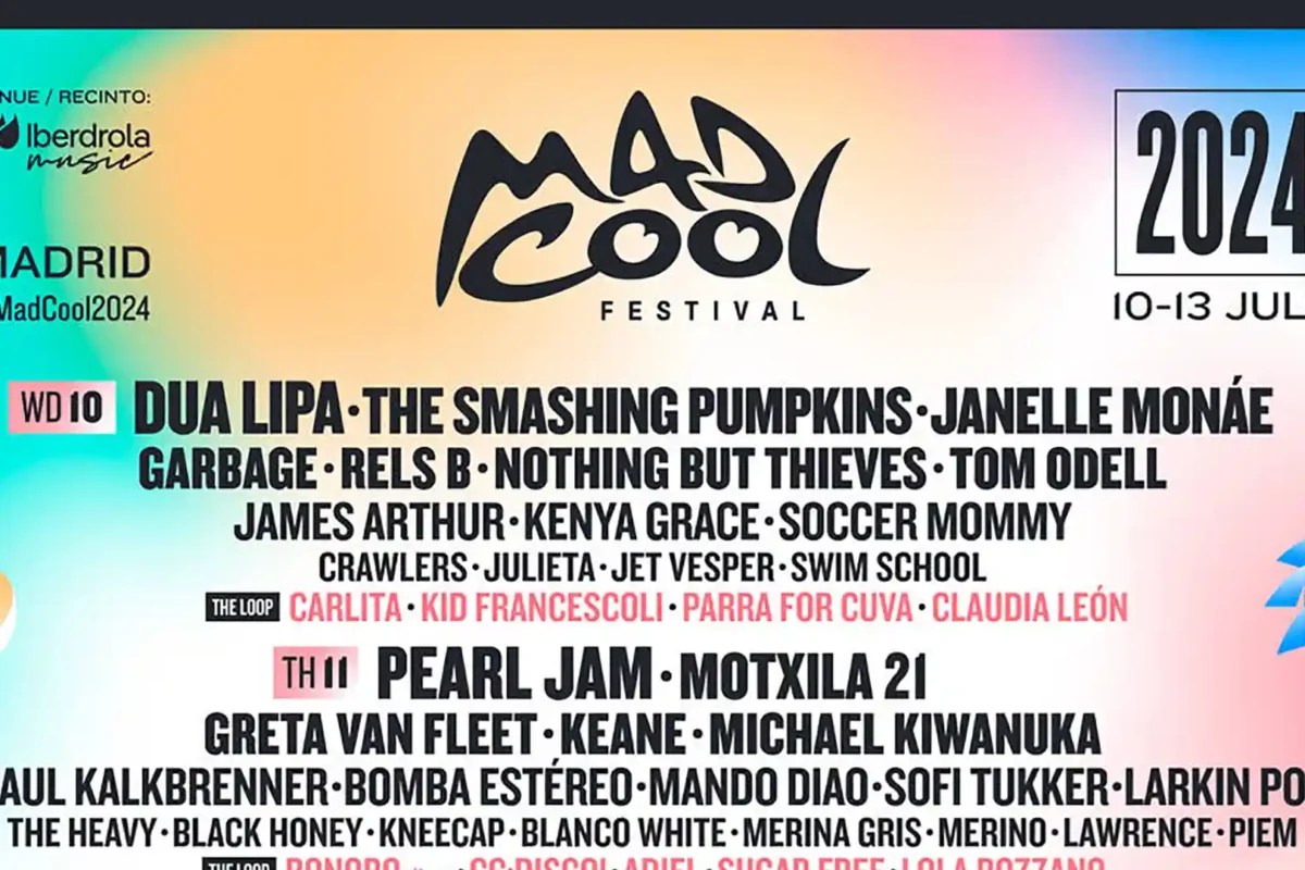 Primera tanda de confirmaciones del Mad Cool Festival 2024