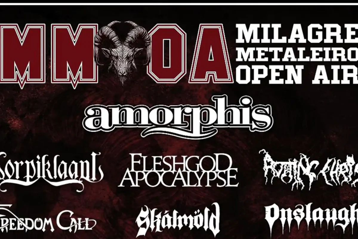 Cartel provisional del festival Milagre Metaleiro Open Air 2024