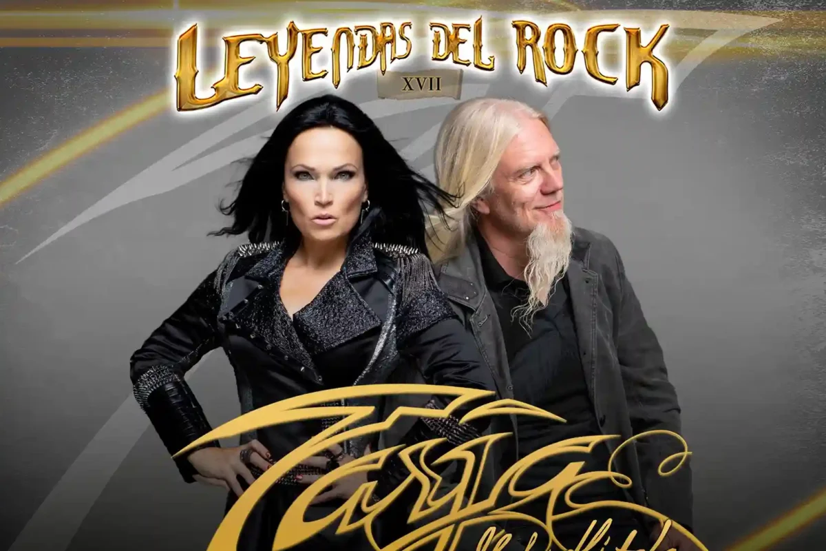 Tarja Turunen, acompañada de Marko Hietala, actuará en la próxima edición del Leyendas del Rock