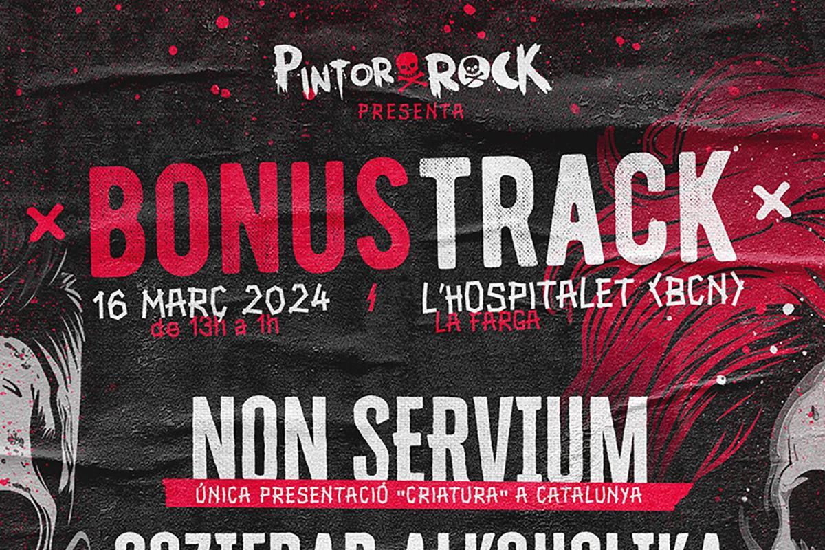 Horarios del festival BonusTrack