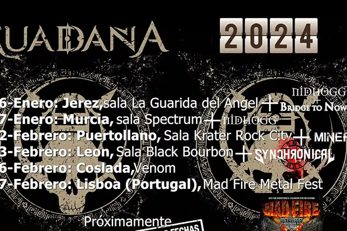 Próximas actuaciones de Guadaña