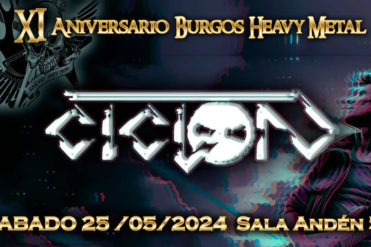 Ciclón, nueva confirmación del undécimo aniversario la asociación Burgos Heavy Metal