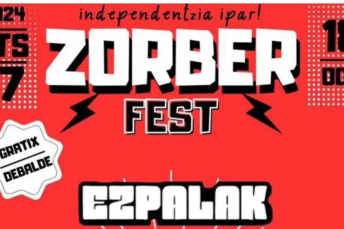 Cartel de la segunda edición del Zorber Fest