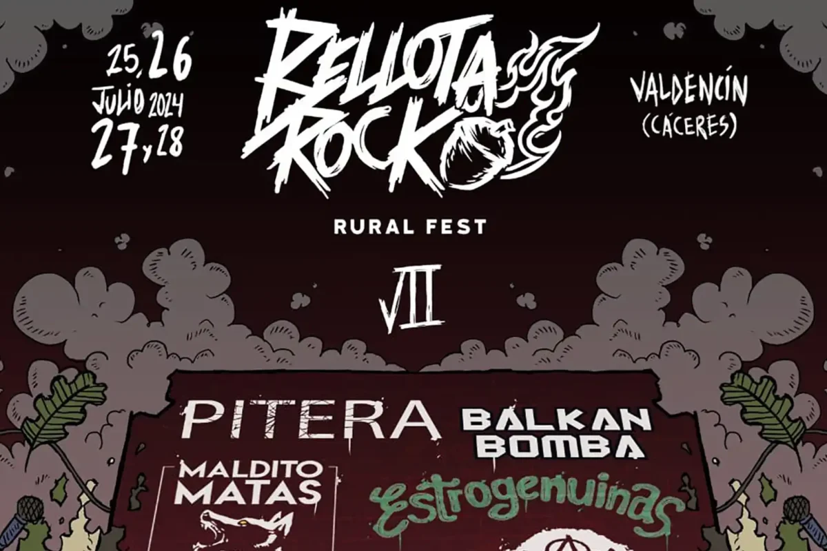 Cartel de la séptima edición del Bellota Rock Fest