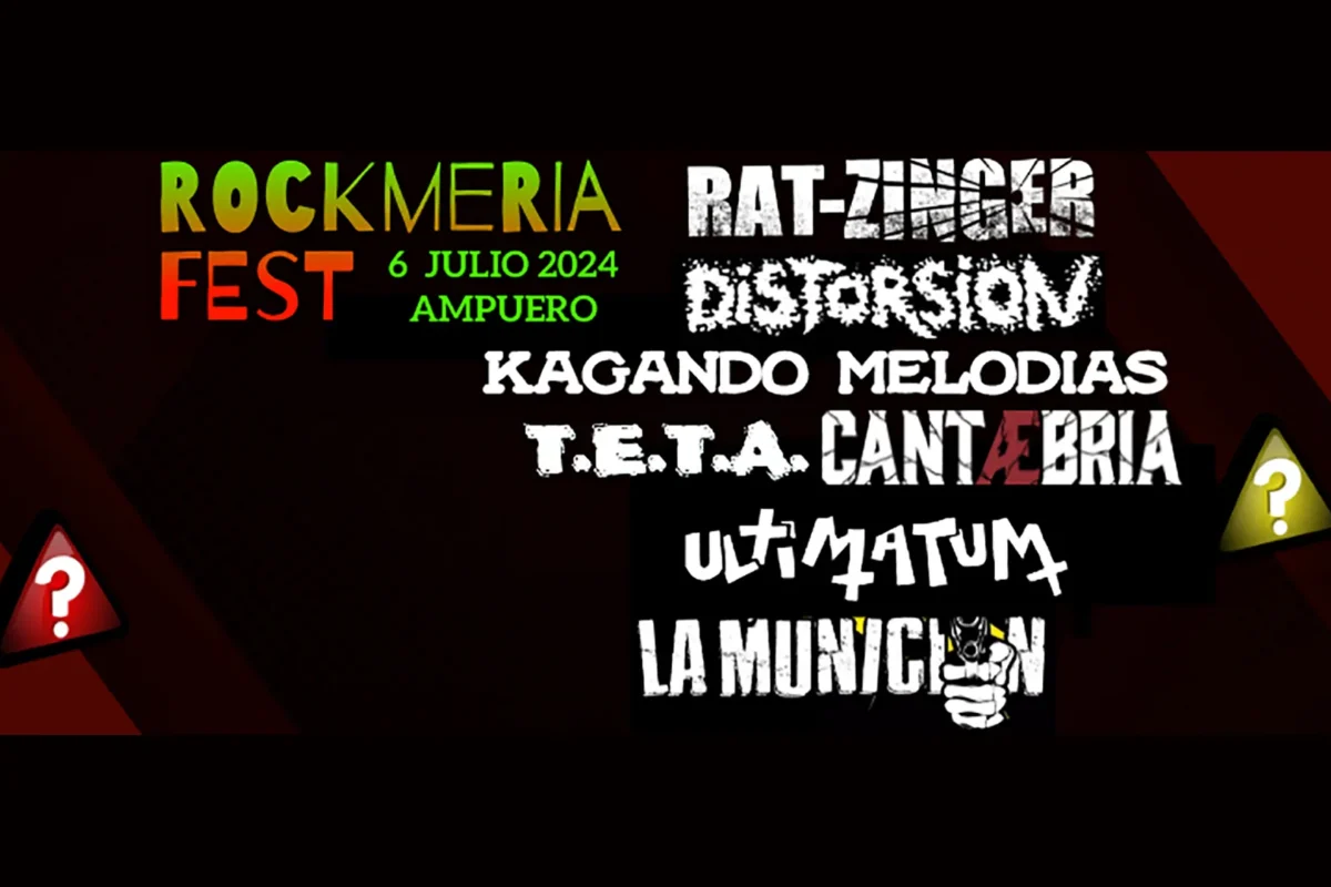 Rat-Zinger, séptima confirmación de la tercera edición del Rockmeria Fest