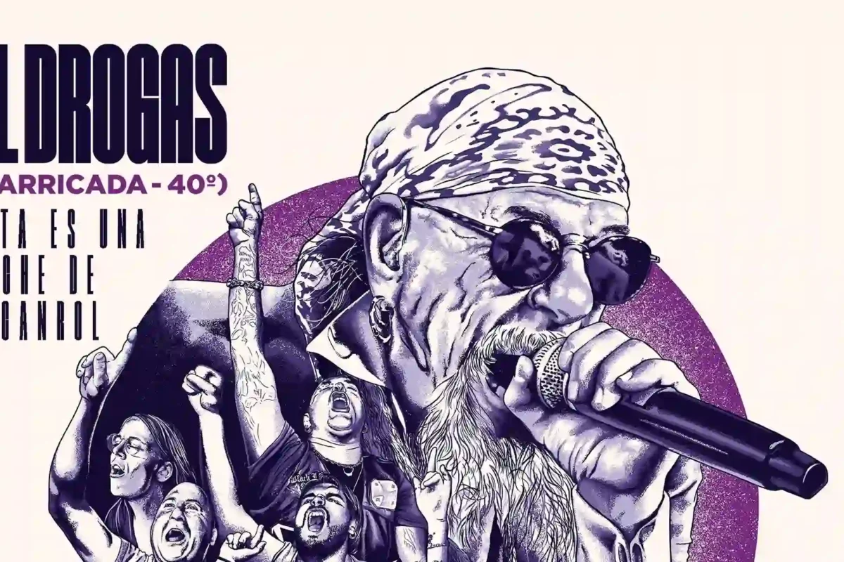 “Noche de rock & roll”, nuevo adelanto del próximo disco en directo de El Drogas