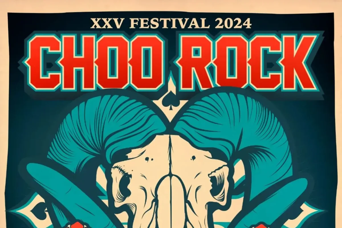 Cartel de la vigésimo quinta edición del ChooRock Festival