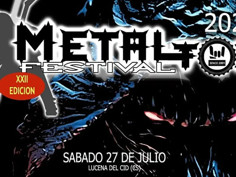 Primeras confirmaciones de la vigésima segunda edición del Metal Fox