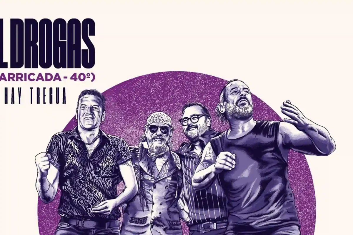 “No Hay Tregua”, nuevo adelanto del próximo disco en directo de El Drogas