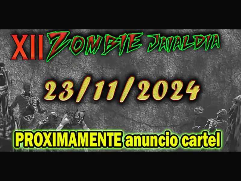 Cambio de fecha para la duodécima edición del Zombie Jaialdia