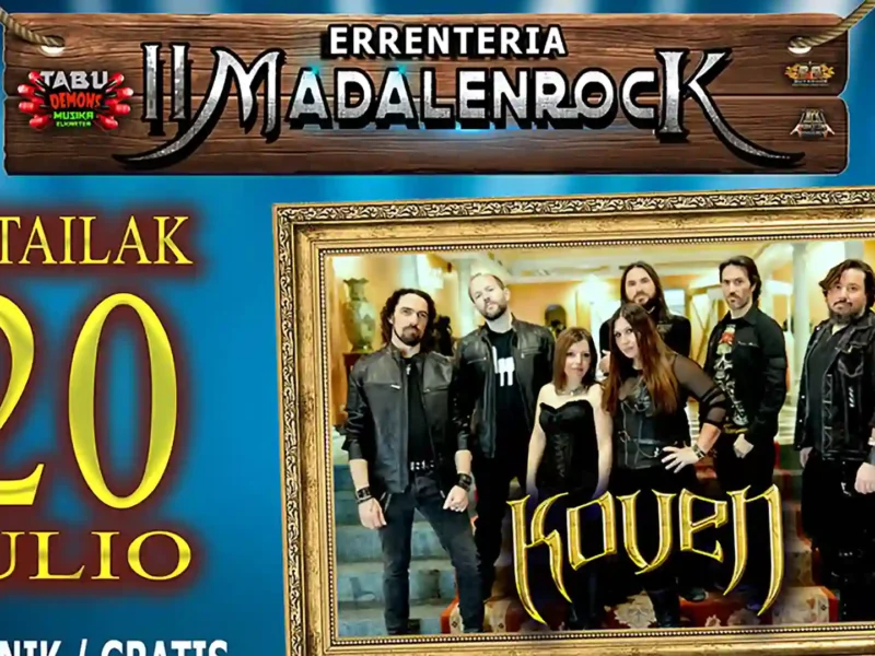KoveN, primera confirmación de la segunda edición del Madalenrock