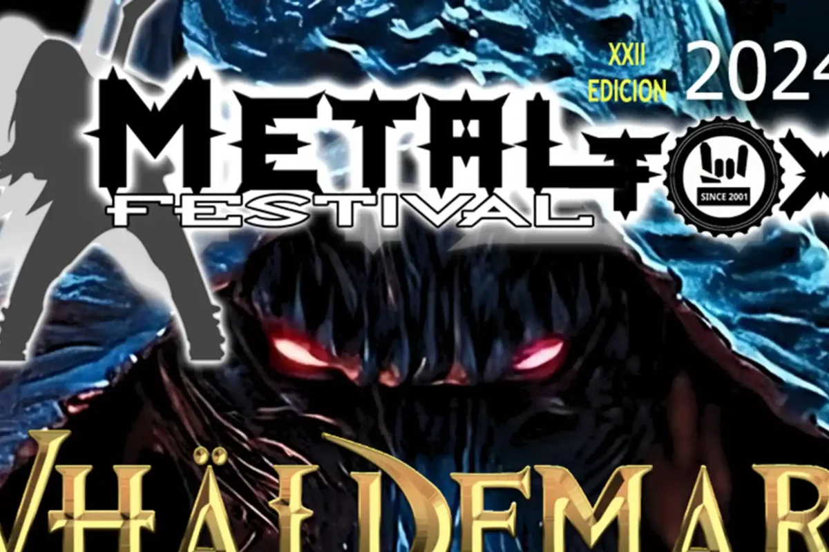 Cartel de la vigésima segunda edición del Metal Fox Fest