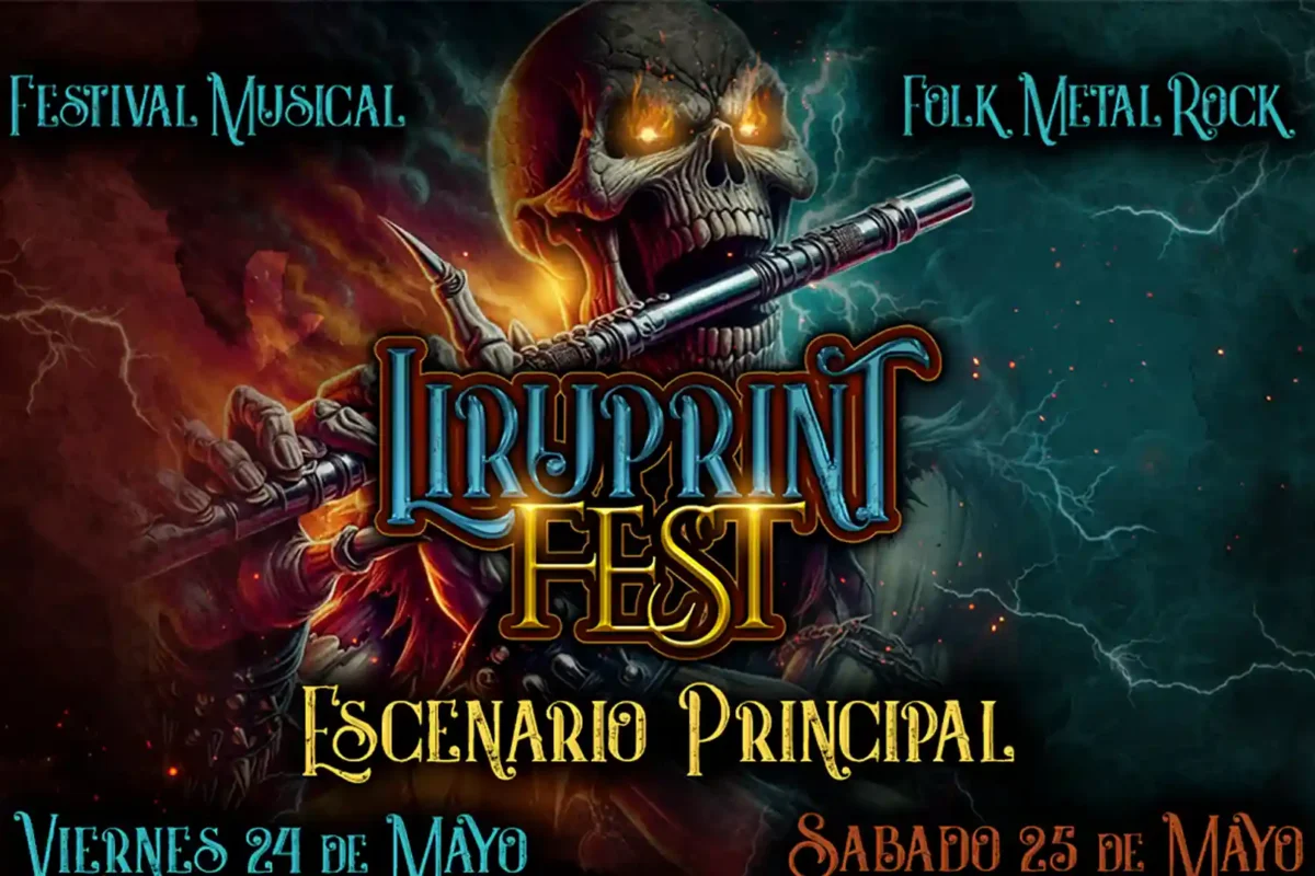 Horarios de la primera edición del Liruprint Fest