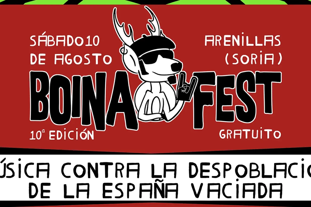 Cartel de la décima edición del Boina Fest