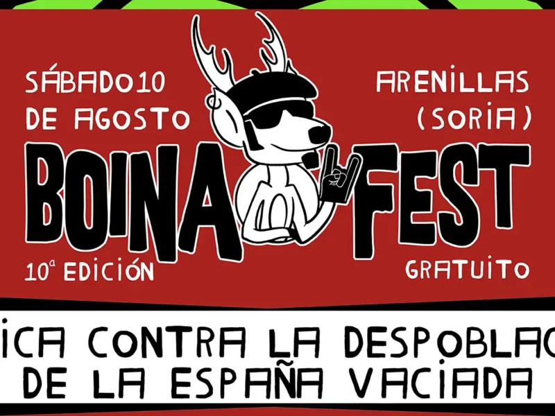 Cartel de la décima edición del Boina Fest