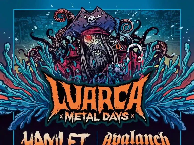 Distribución de bandas por días de la primera edición del Luarca Metal Days