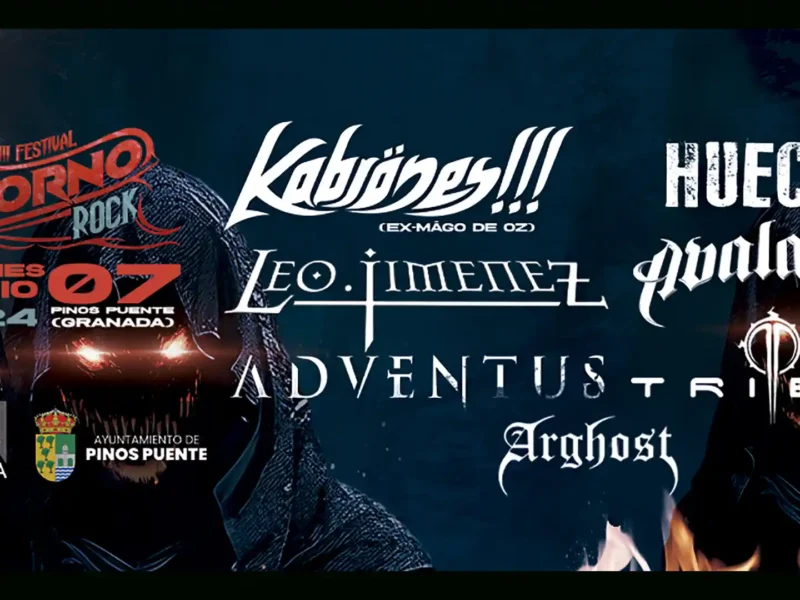 Horarios de la decimoctava edición del Piorno Rock