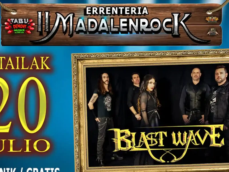 Blast Wave, segunda confirmación de la segunda edición del Madalenrock