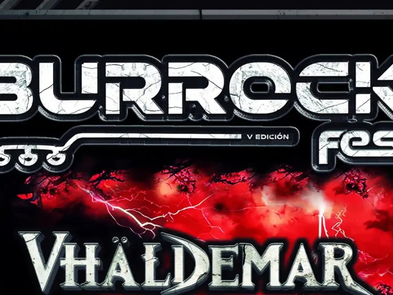 Cartel de la quinta edición del Burrock Fest