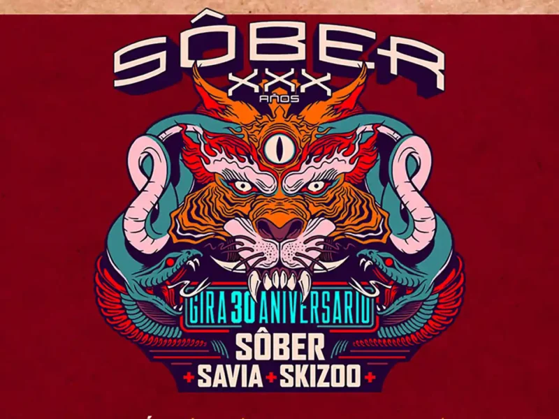 Nuevas fechas de la gira 30 aniversario de Sôber