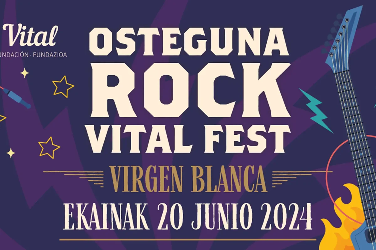 Cartel del Osteguna Rock Vital Fest 2024