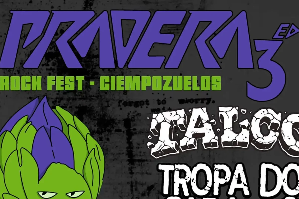Horarios de la tercera edición del Pradera Rock Fest