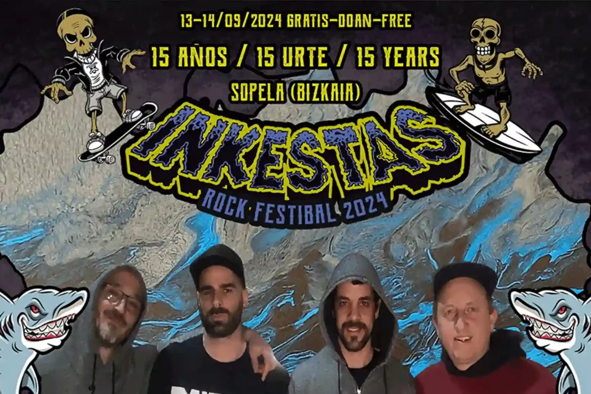 Holy Rippers, octava confirmación de la decimoquinta edición del Inkestas Rock Festibal